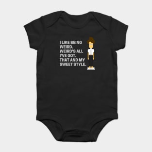 Weird's All I've Got - Moss IT Crowd Baby Bodysuit